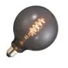 Lighto | LED Glühfaden | E27 Fassung | Globelamp | Rauchglas | G125 | 125mm | 4W