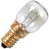 Calex | Glühlampe | Kleine Fassung E14 | Röhrenlampe | Backofenlampe | Klar | 22mm | 15W