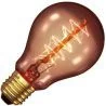 Kohlefadenlampe | Große Fassung E27 | 60W Gold