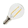 Lighto | LED-Faden | Kleine Fassung E14 | Kugellampe | Hell | 45mm | 2W