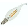Bailey | LED-Kerzenlampe mit Spitze | Kleine Fassung E14 | 3W