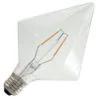 Bailey | LED Lampe Pyramide | Große Fassung E27 Dimmbar | 3W (ersetzt 30W)