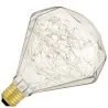 Bailey | LED-Birne | Große Fassung E27 | Diamant | Hell | 123mm | 1,5W