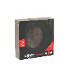 Calex | Textilummanteltes Kabel | 2x0,75mm² | 1,5M | Schwarz | 60W