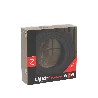 Calex | Textilummanteltes Kabel | 2x0,75mm² | 1,5M | Grau | 60W