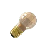 Calex | LED-Glühfaden | Große Glühbirne E27 | P45 | Gold | 2.3W