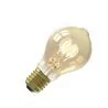 Calex | LED-Glühfaden | Große Fassung E27 | A60 Standard | Gold | 5,5W | 3-stufige Dimmung