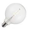 Lighto | LED-Glühfaden | E27-Fassung | Globelamp | Hell | G125 | 125mm | 4W