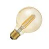 SPL | LED Glühfaden | Große Fassung E27 | Globelamp | Hell | Gold | 6,5W | Dimmbar
