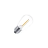 Lighto | LED-Faden | Große Fassung E27 | Klar | Kugellampe | 45mm | 1W | Dimmbar | Geeignet für Lampenschirm