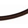 Gewebekabel braun rund 2x0,75mm 10 Meter
