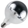 SPL | Halogen-Spiegelscheinwerfer | Große Fassung E27 | Kugel | Silber | 125mm | 42W