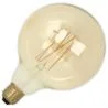 Lighto | LED-Faden | Große Fassung E27 | Globelamp | Gold | 95mm | 4W
