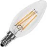 Lighto | LED-Glühfaden | Kleine Fassung E14 | Kerzenlampe | Hell | 35mm | 4W