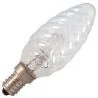 Halogenlampe | Kleine Fassung E14 | Kerzenlampe gedreht | 35mm | 20W