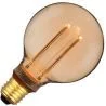 SPL | LED-Lampe | Große Fassung E27 | Kugel | Gold | 95mm | 3,5W
