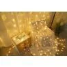 Modee | Weihnachtsbeleuchtung LED-Lichterkette grün | 10m | 100 Lichter mit 8 Lichtmodi | IP44 | Warmweißes Licht