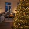 Lighto | Weihnachtsbeleuchtung | Weihnachtsbaumbeleuchtung | 8-Funktionen | 576 LED-Lichter | 5,7m Kabel
