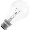Glühbirne | Bajonettfassung B22d | Standardlampe | Klar | 60mm | 60W