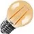 Lighto | LED-Birne | Große Fassung E27 | Kugellampe | Gold | 45mm | 1W