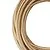 Bailey Stoffkabel 2-adrig metallic champagner 3m