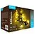 Modee | Weihnachtsbeleuchtung LED-Lichterkette | 6m | 576 Lichter mit 8 Lichtstufen | IP44 | Warmweißes Licht