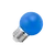 Lighto | LED-Glühbirne | Große Fassung E27 | Kugelbirne | Blau | 45mm | 1W