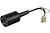 Baustellenkabelaufhängung E27 15cm Kabel schwarz