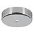 Bailey Deckenkappe Metall chrom + transparente Zugentlastung