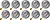 Lighto | LED-Faden | Große Fassung E27 | Globelamp | Gold | 125mm | 5W | 10 Stück