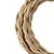 Bailey Stoffkabel verdrillt 2-adrig metallic champagner 3m