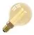 Calex | LED-Glühfaden | Große Fassung E27 | Kugel G95 | Gold | 3,5W