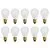 Glühlampe | Große Fassung E27 | Standardlampe | Matt | 55mm | 75W