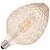 Bailey Pine Globe Lampe LED Glühfaden gold 4W (ersetzt 29W) große Fassung E27