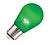 Lighto | LED-Glühfaden | Große Fassung E27 | Grün | Kugelbirne | 45mm | 2W | Dimmbar | Geeignet für Lampenschirm