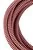 Bailey-Gewebekabel 2-adrig rot/weiß 3m