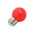 Lighto | LED-Glühbirne | Große Fassung E27 | Kugelbirne | Rot | 45mm | 1W